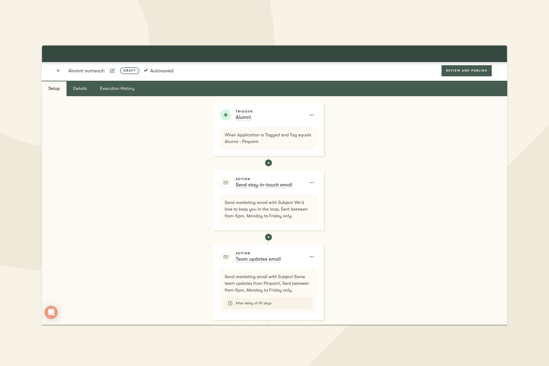 TP - alumni email automation